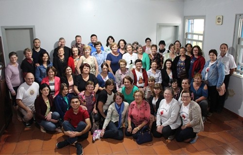 Apostolado da Oração de Arroio do Meio visita Seminário Dom Alberto