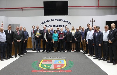 Câmara de Vereadores homenageia Diocese