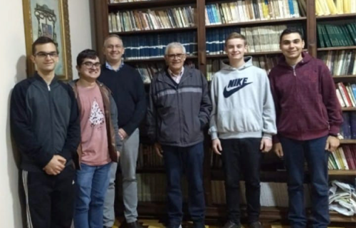 Seminaristas se informam sobre a Pastoral Diocesana