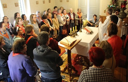 Apostolado da Oração de Venâncio Aires visita o Seminário Dom Alberto