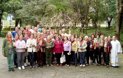 Apostolado da Oração de Venâncio Aires visita o Seminário Dom Alberto